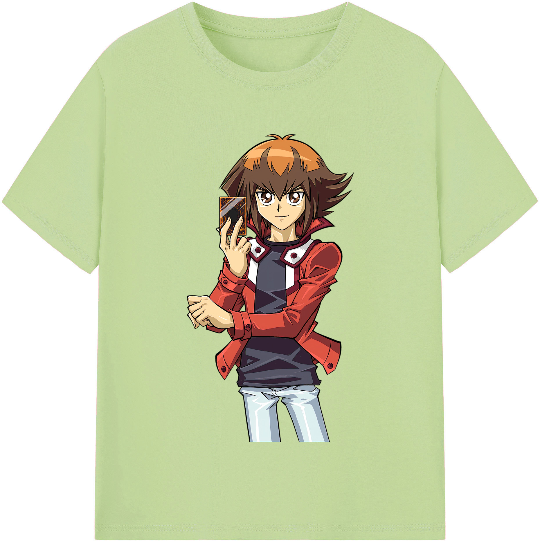 （画像用） 遊☆戯☆王 Yu-Gi-Oh! 綿100％半袖Tシャツ（フロントプリント）